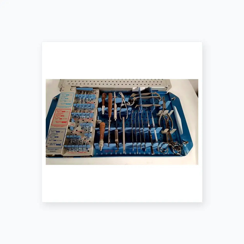 Zimmer Mini Fragment Set 2600-07 Fracture Management Surgical Instrument Set, second-hand product photo 1