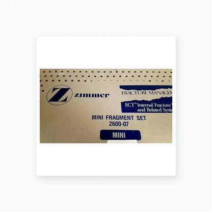 Zimmer Mini Fragment Set 2600-07 Fracture Management Surgical Instrument Set, second-hand product photo 3