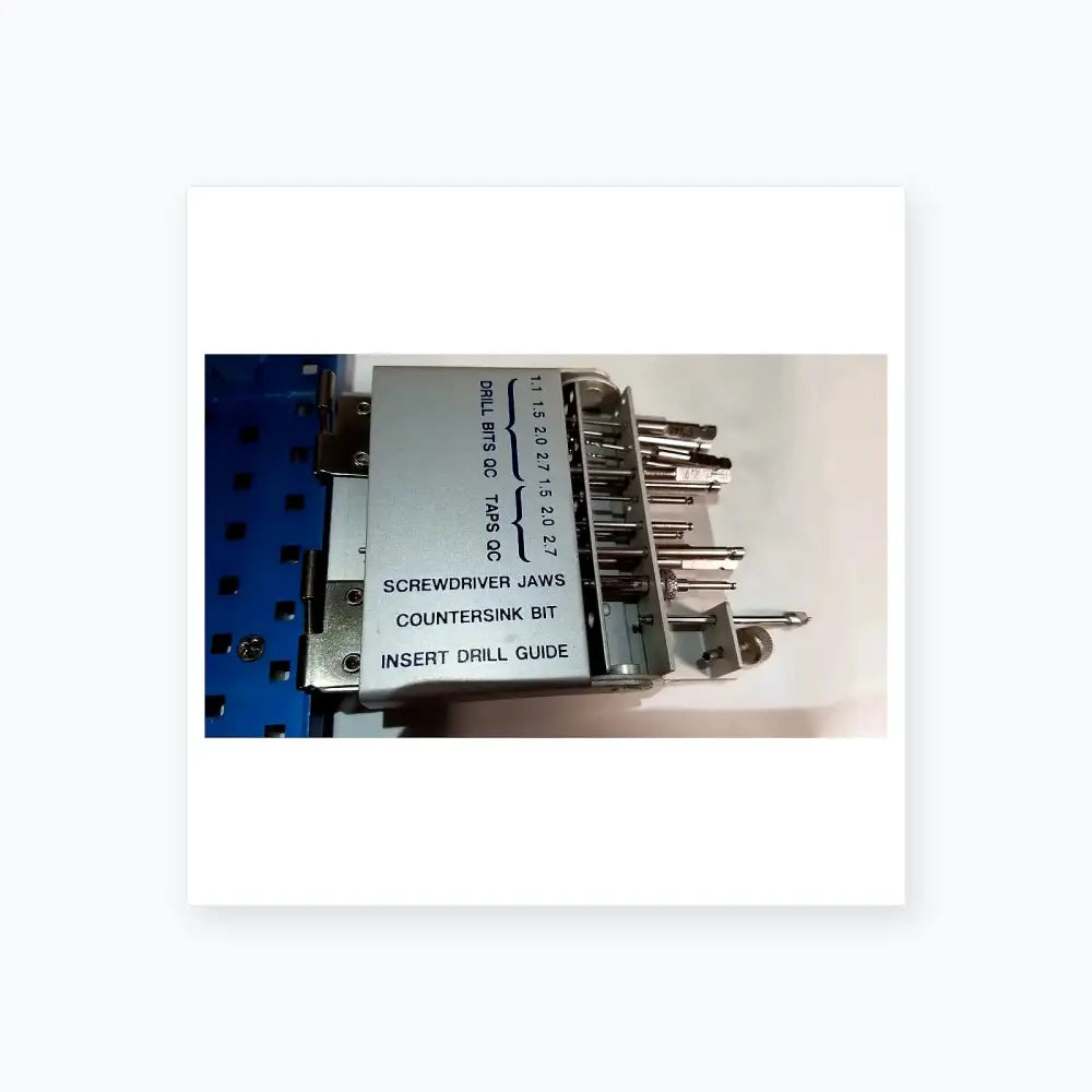 Zimmer Mini Fragment Set 2600-07 Fracture Management Surgical Instrument Set, second-hand product photo 22