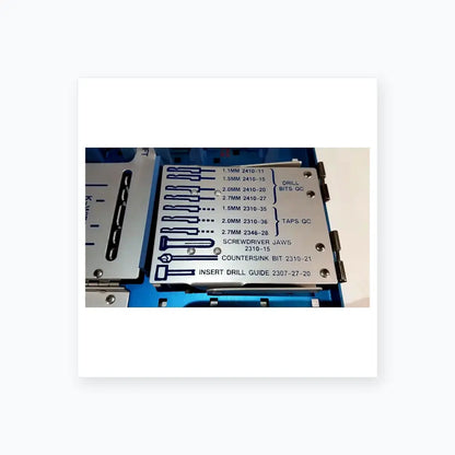 Zimmer Mini Fragment Set 2600-07 Fracture Management Surgical Instrument Set, second-hand product photo 21