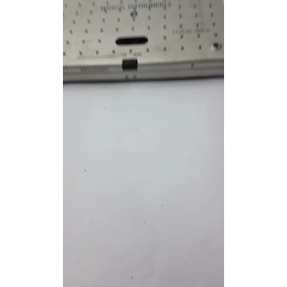 Stainless steel led panel with circular lights and cutouts in zimmer 2800-95 fracture management manual instruments case