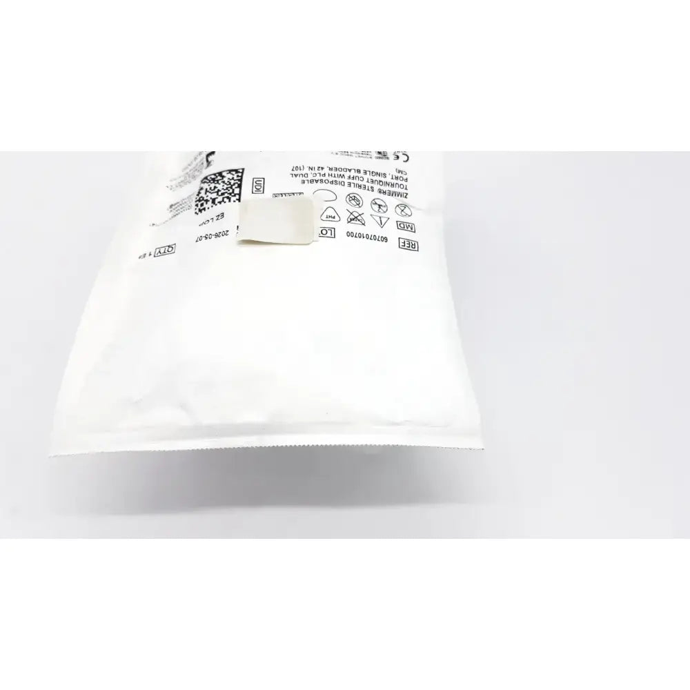 Zimmer Biomet Zimmer 60707010700 Disposable Tourniquet Cuff Single Bladder 42in Disposable Tourniquet Cuff, new product photo 7