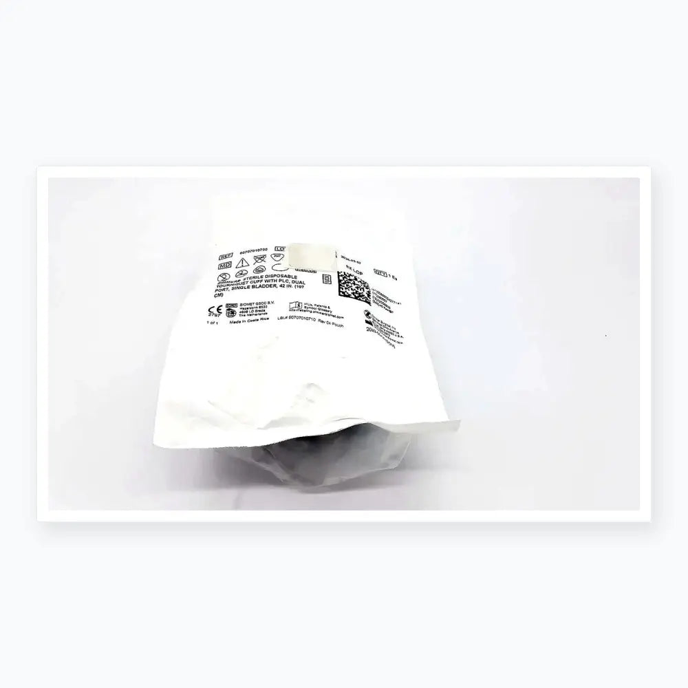 Zimmer Biomet Zimmer 60707010700 Disposable Tourniquet Cuff Single Bladder 42in Disposable Tourniquet Cuff, new product photo 1