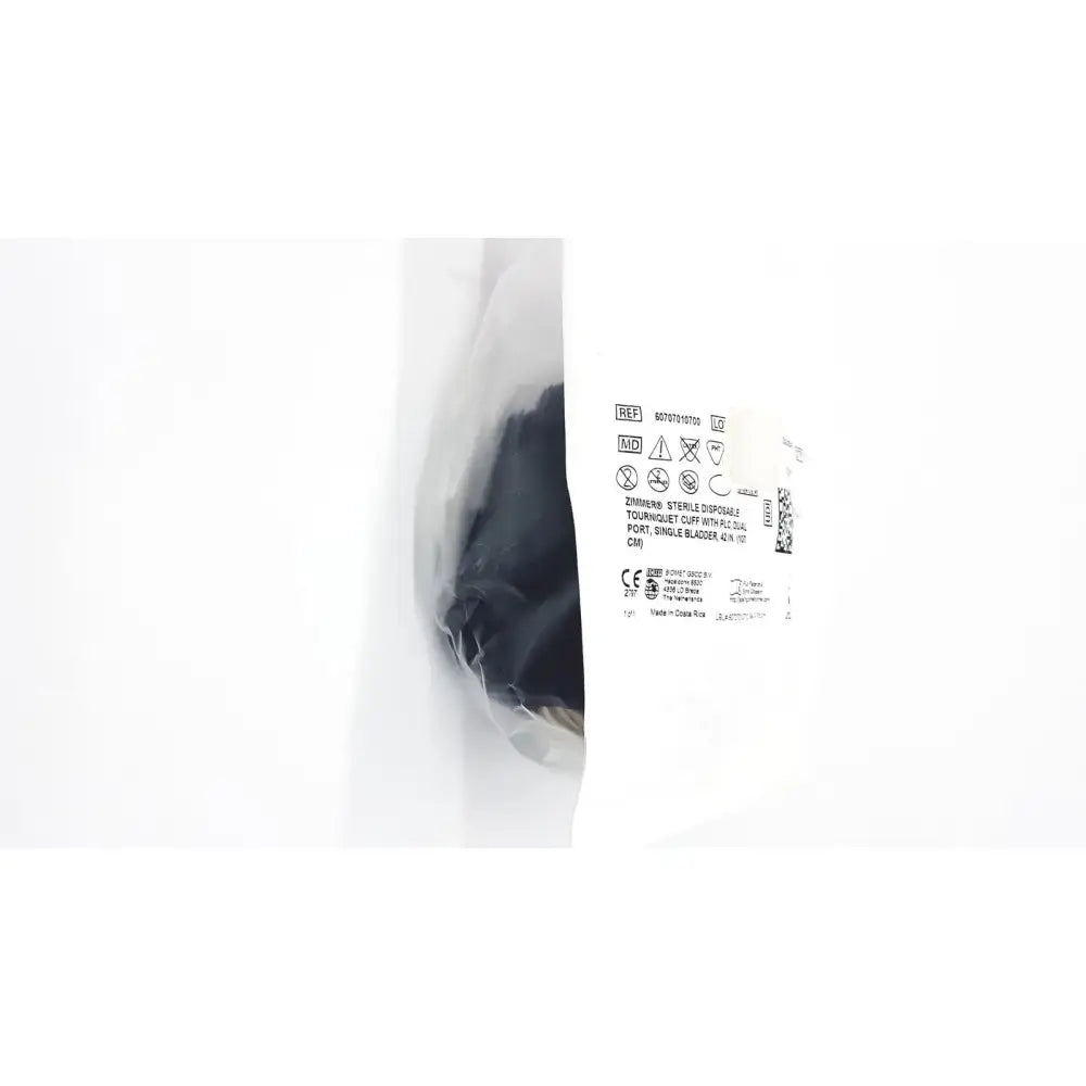 Zimmer Biomet Zimmer 60707010700 Disposable Tourniquet Cuff Single Bladder 42in Disposable Tourniquet Cuff, new product photo 11
