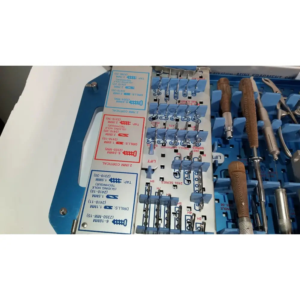 Zimmer Mini Fragment Set 2600-07 Fracture Management Surgical Instrument Set, second-hand product photo 13