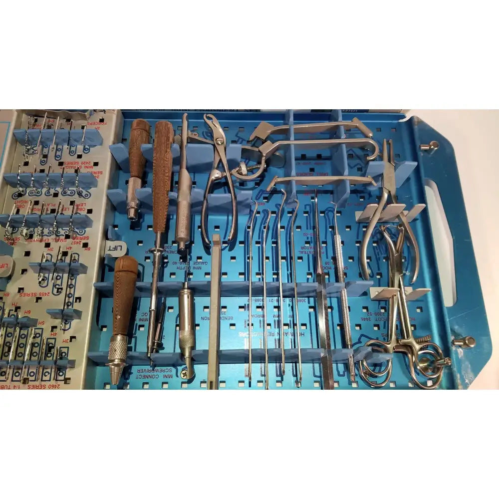 Zimmer Mini Fragment Set 2600-07 Fracture Management Surgical Instrument Set, second-hand product photo 6