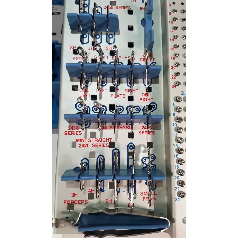 Zimmer Mini Fragment Set 2600-07 Fracture Management Surgical Instrument Set, second-hand product photo 16