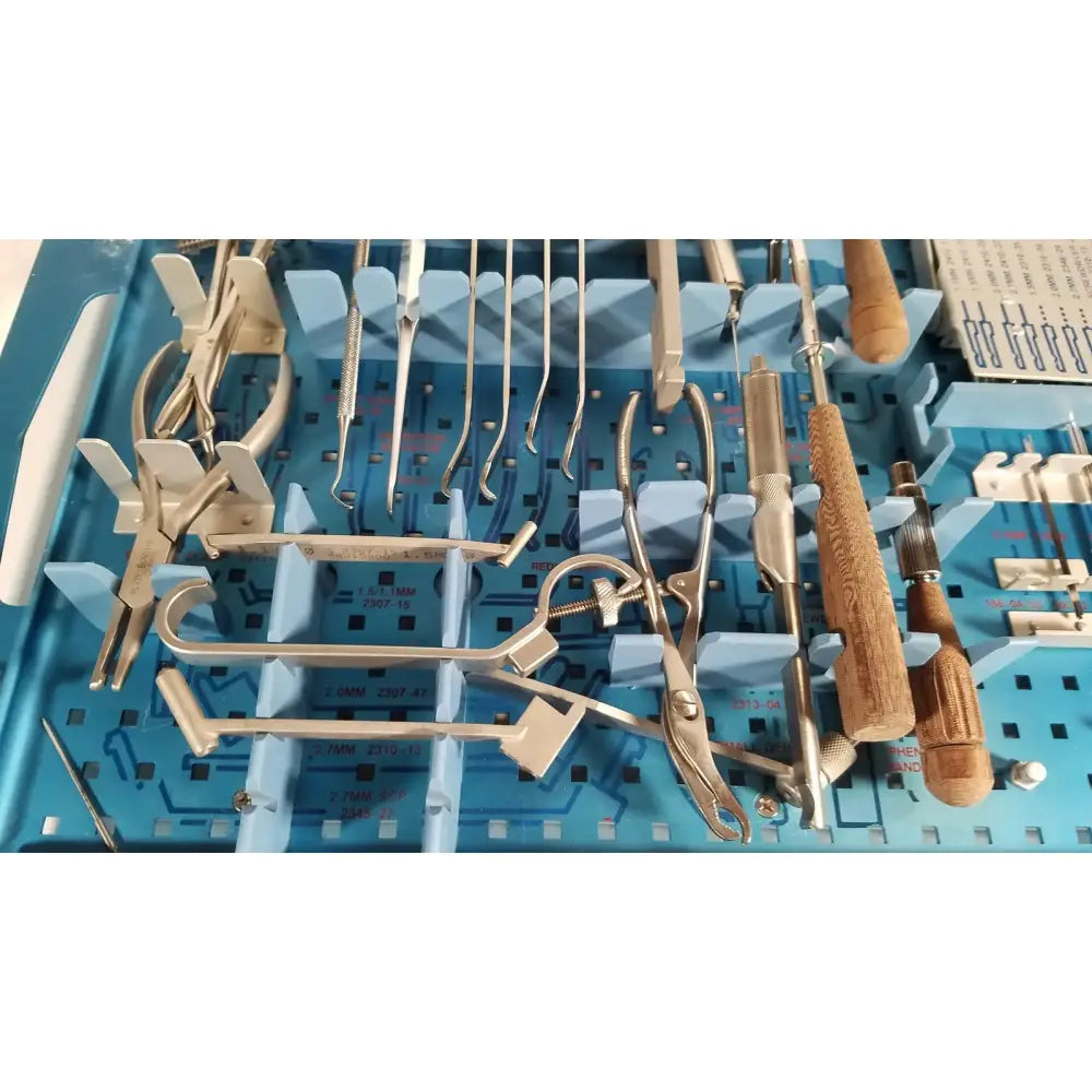 Zimmer Mini Fragment Set 2600-07 Fracture Management Surgical Instrument Set, second-hand product photo 10