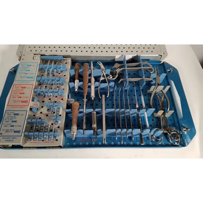 Zimmer Mini Fragment Set 2600-07 Fracture Management Surgical Instrument Set, second-hand product photo 1