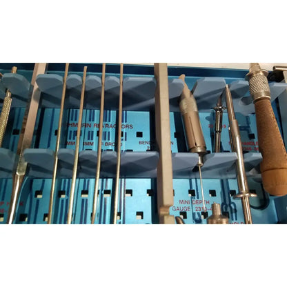 Zimmer Mini Fragment Set 2600-07 Fracture Management Surgical Instrument Set, second-hand product photo 12