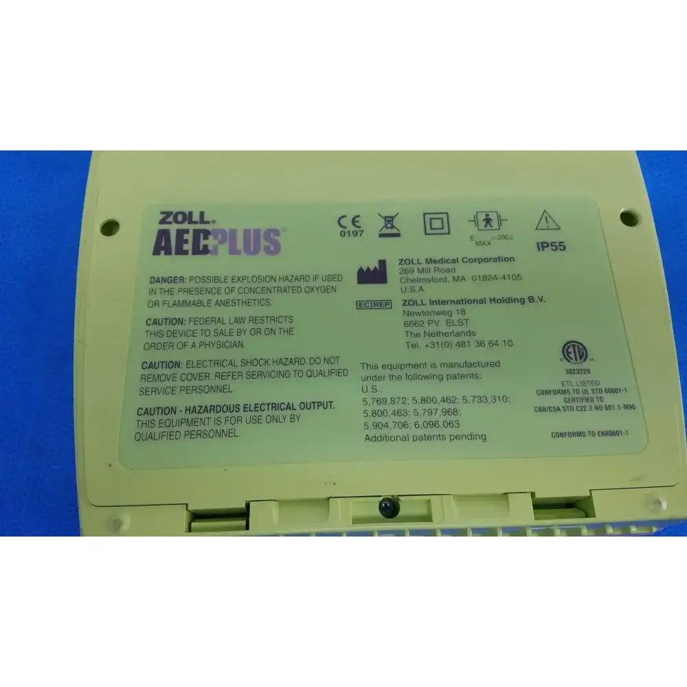 ZOLL AED Plus Automated External with Pads - X12D546617 Automated External Defibrillator, second-hand product photo 13