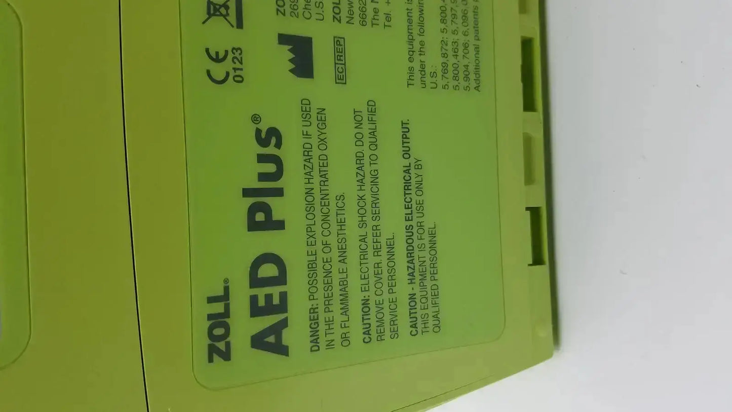 ZOLL AED Plus Defibriillator Automated External Defibrillator (AED), as-is (for parts) product photo 13