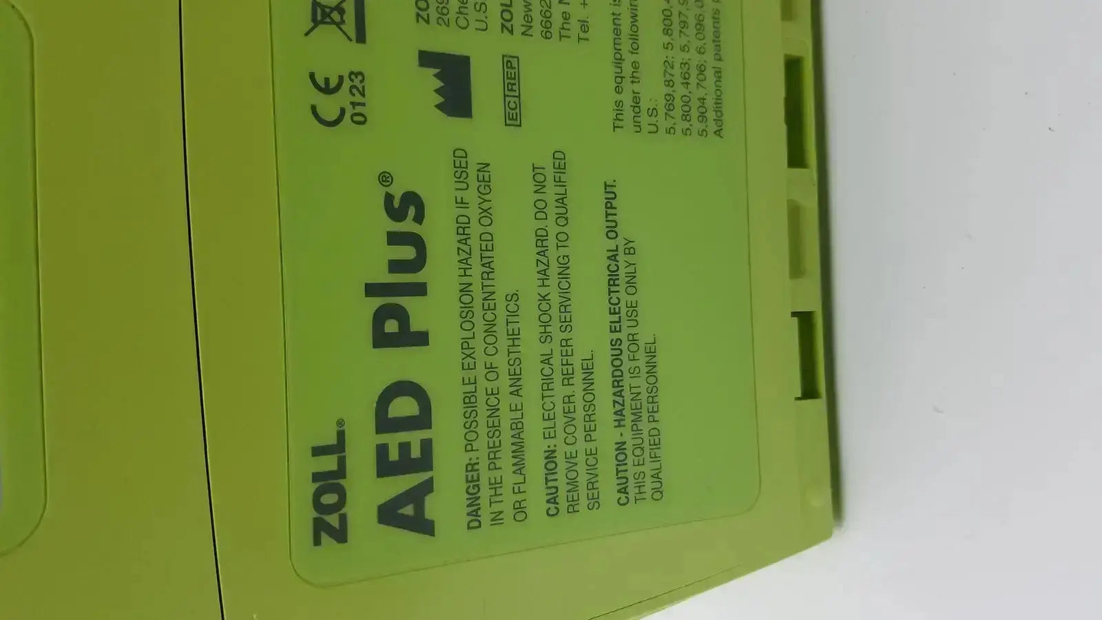 ZOLL AED Plus Defibriillator Automated External Defibrillator (AED), second-hand product photo 13